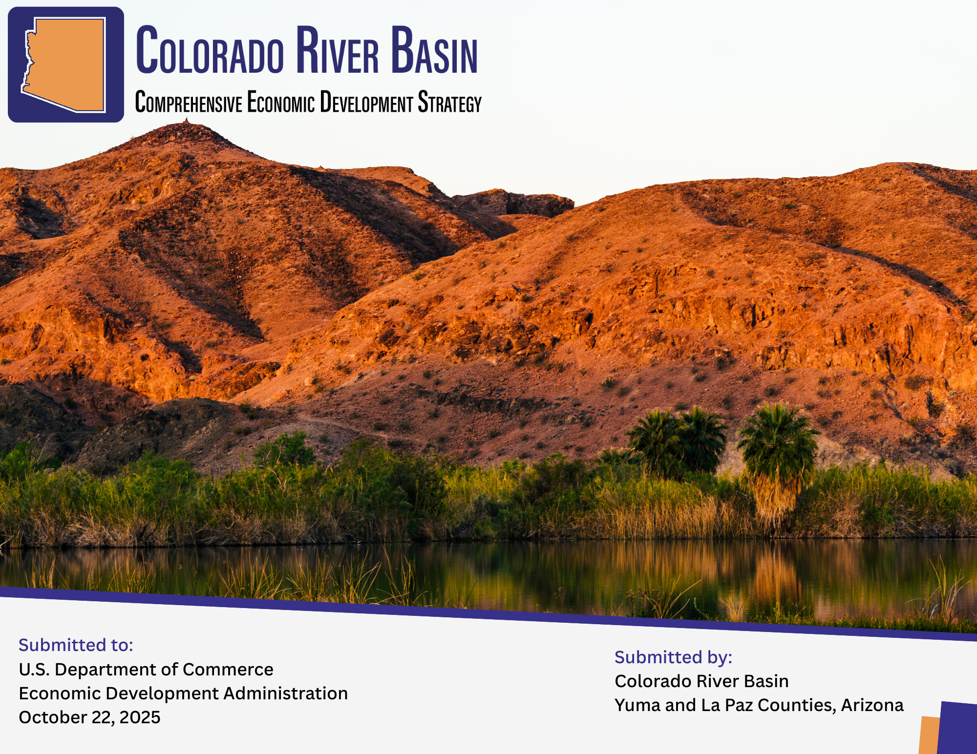 Colorado River Basin Comprehensive Economic Development Strategy 2025 cover